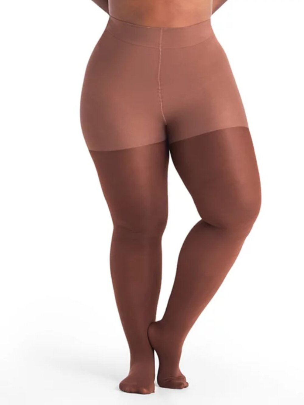 Shapermint Ultra-Resistant Shaping Tights L Chocolate